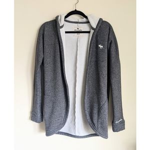 Cozy Abercrombie Hooded Cardigan